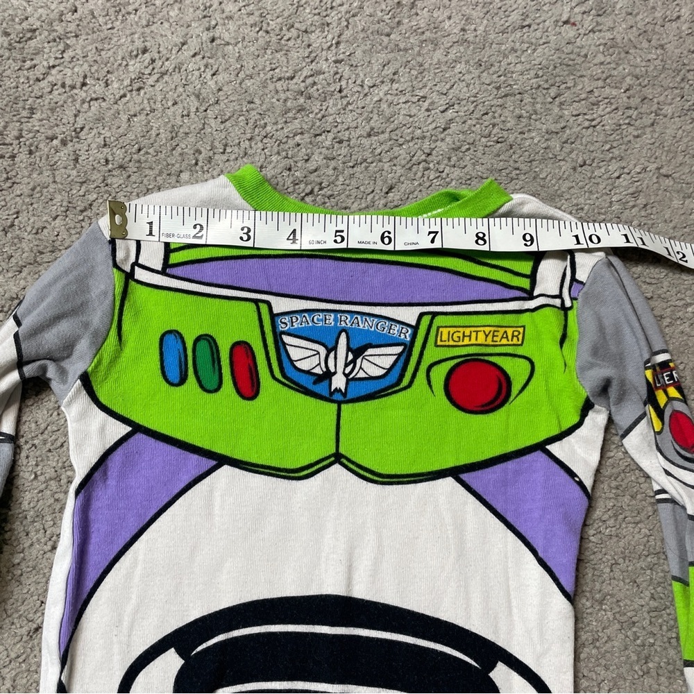 Disney Pixar Toy Story Buzz Lightyear Woody Pajama Tops‎ Kids size 5T - Picture 8 of 13